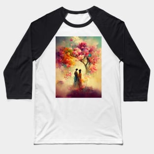 Two under the sakura tree Baseball T-Shirt